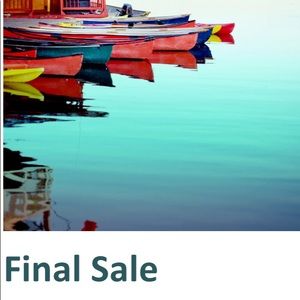 Everything must go. Sales are final